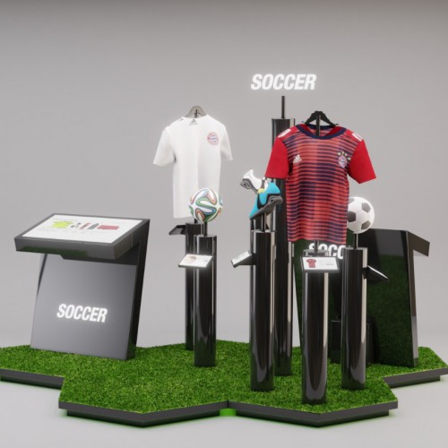 Alice Wonders - Quiosque modular interativo