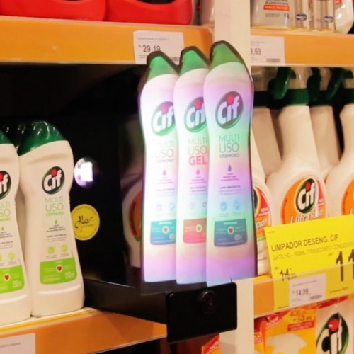 Unilever - Holografia de Gôndola CIF