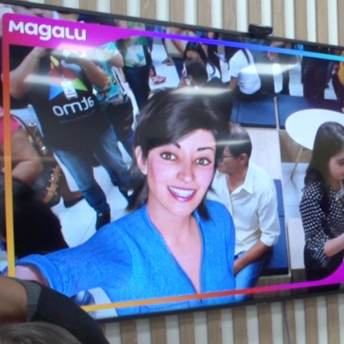 Magalu - Selfie com a Lu