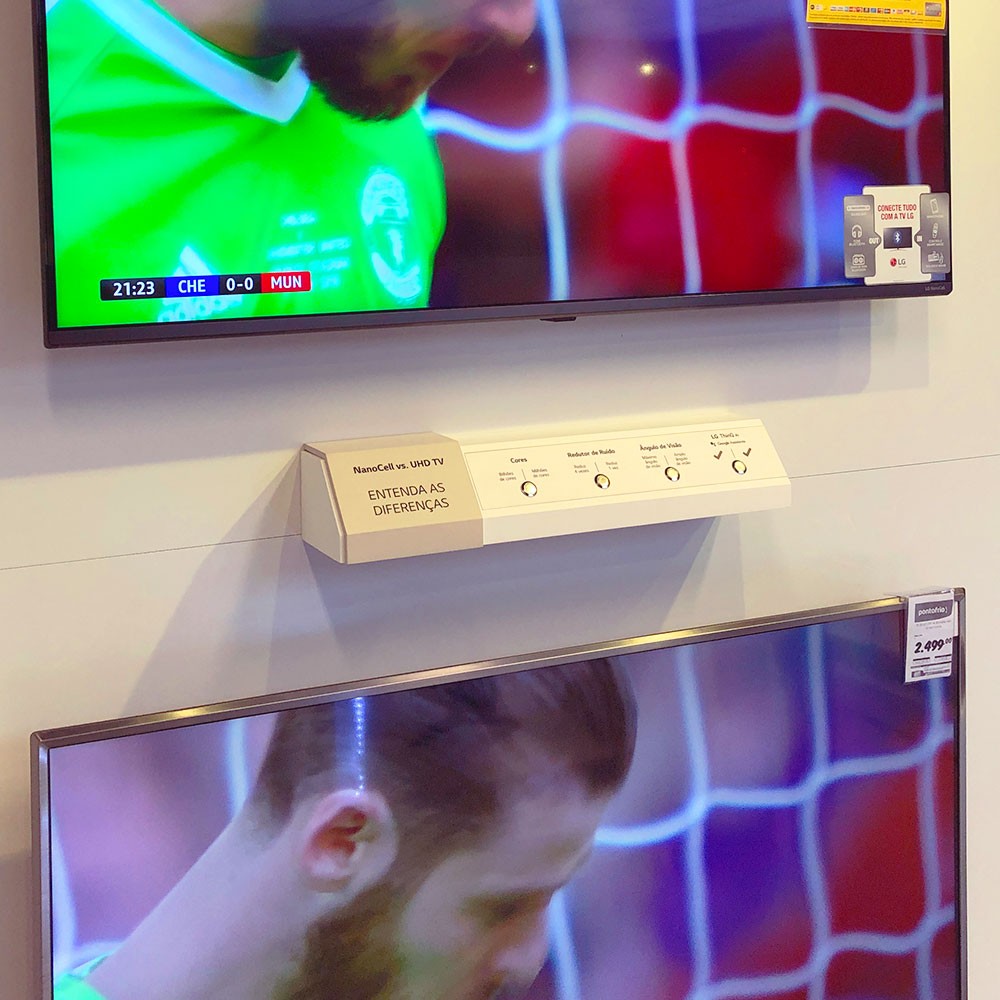 LG - TVs LG Parede Interativa